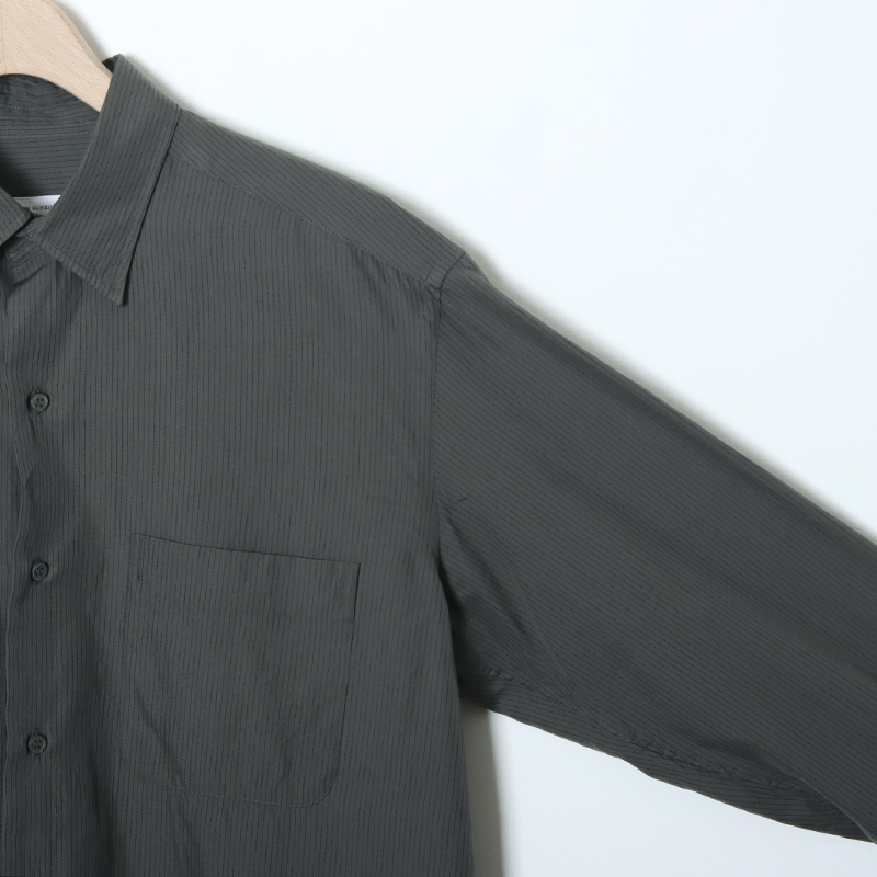 KAPTAIN SUNSHINE(����ץƥ󥵥󥷥㥤��) Regular Collar Shirt STRIPE