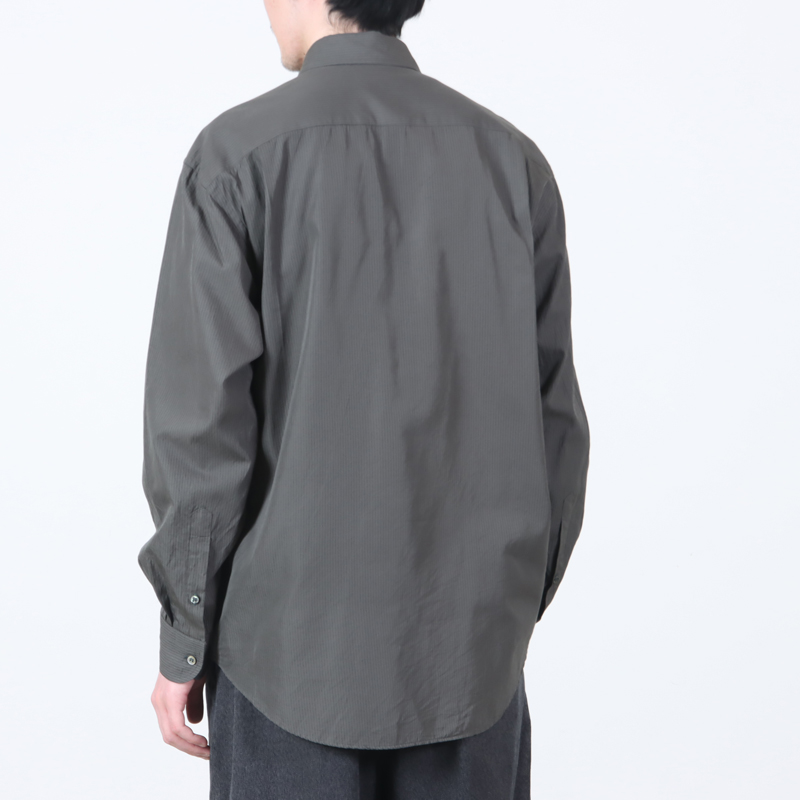 KAPTAIN SUNSHINE(����ץƥ󥵥󥷥㥤��) Regular Collar Shirt STRIPE