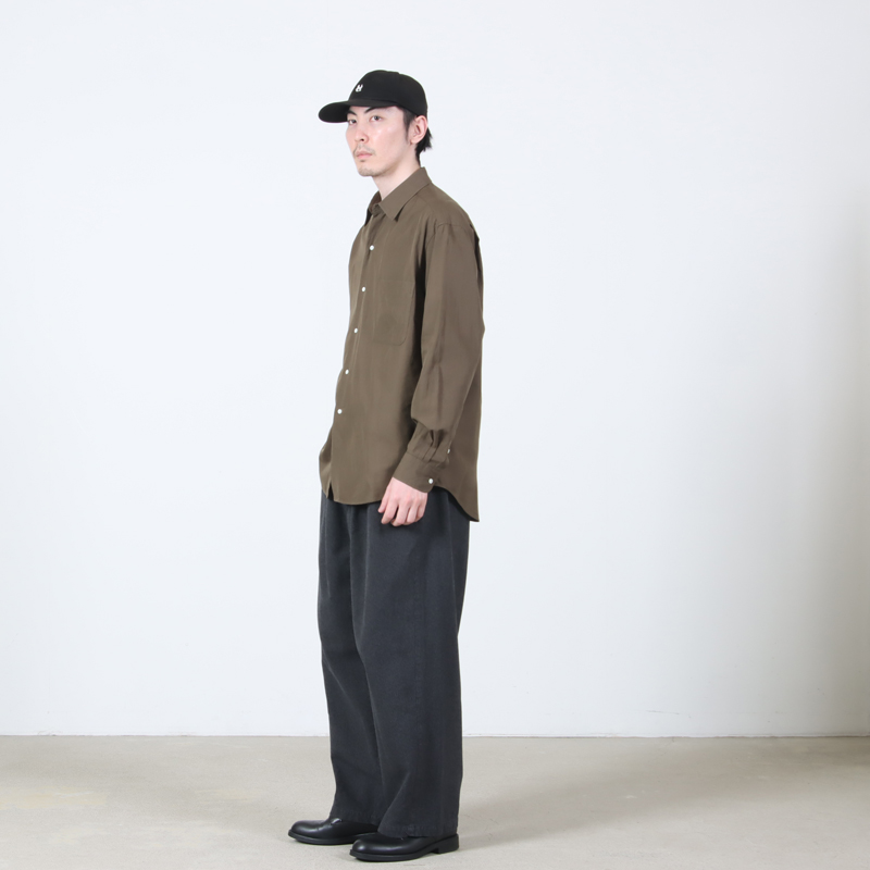 KAPTAIN SUNSHINE(����ץƥ󥵥󥷥㥤��) Regular Collar Shirt STRIPE