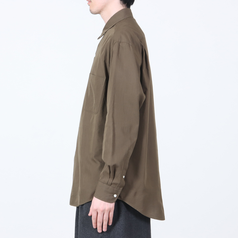 KAPTAIN SUNSHINE(����ץƥ󥵥󥷥㥤��) Regular Collar Shirt STRIPE