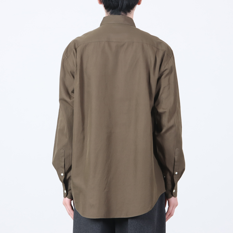 KAPTAIN SUNSHINE(����ץƥ󥵥󥷥㥤��) Regular Collar Shirt STRIPE