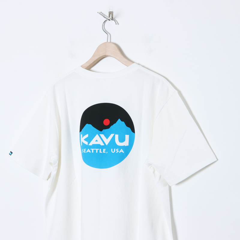 KAVU (カブー) Mountain Logo Tee / マウンテンロゴT