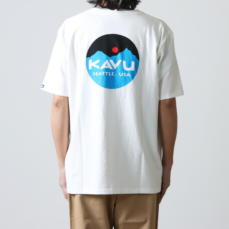 KAVU (カブー) Mountain Logo Tee / マウンテンロゴT