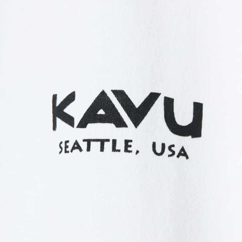 KAVU(֡) Mountain Logo Tee