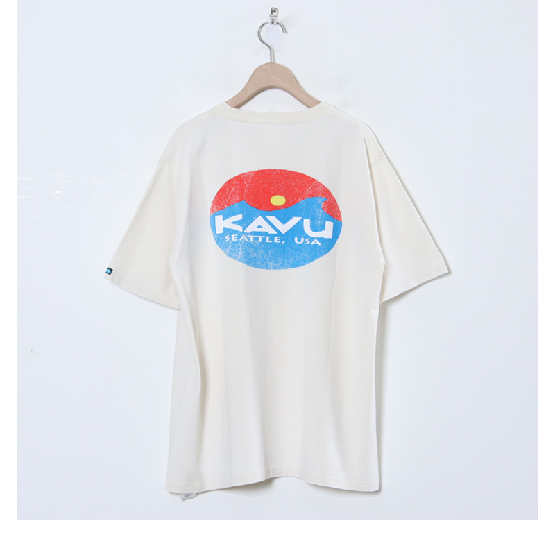 KAVU(֡) Surf Logo Tee