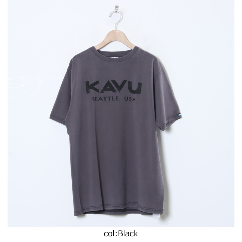 KAVU(֡) Surf Logo Tee