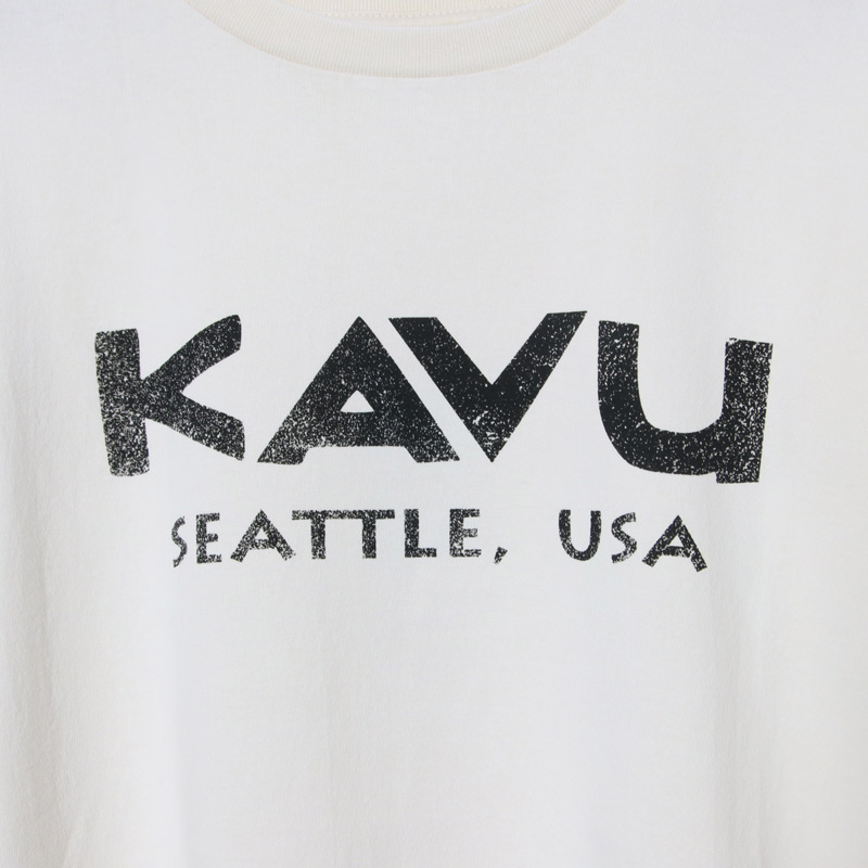 KAVU(֡) Surf Logo Tee