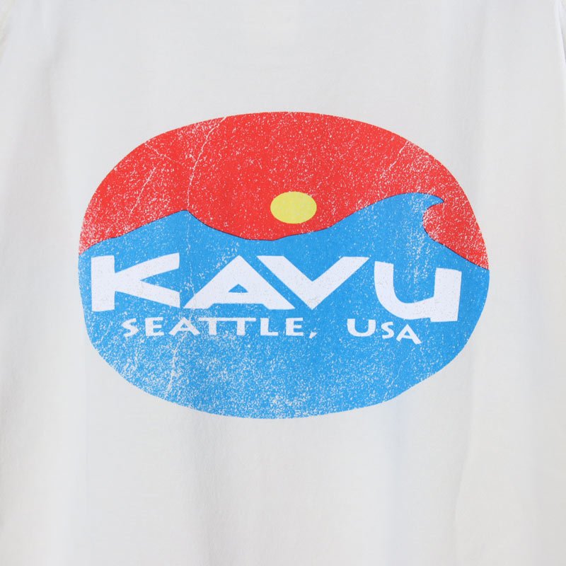 KAVU(֡) Surf Logo Tee