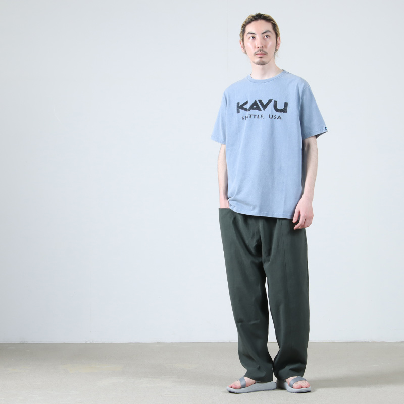 KAVU(֡) Surf Logo Tee
