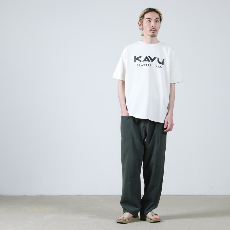 KAVU(֡) Surf Logo Tee