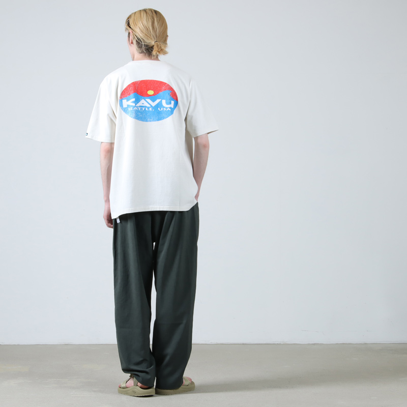 KAVU(֡) Surf Logo Tee