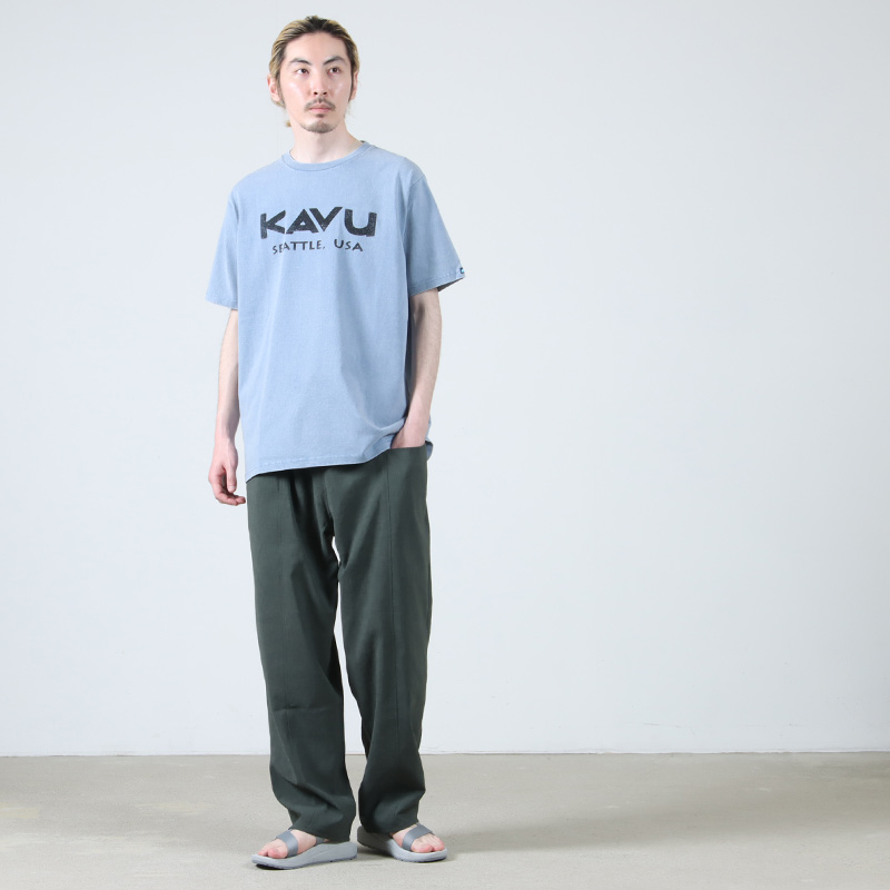 KAVU(֡) Surf Logo Tee