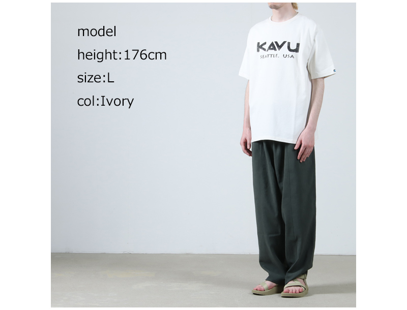 KAVU(֡) Surf Logo Tee