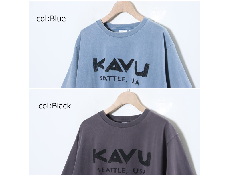 KAVU(֡) Surf Logo Tee