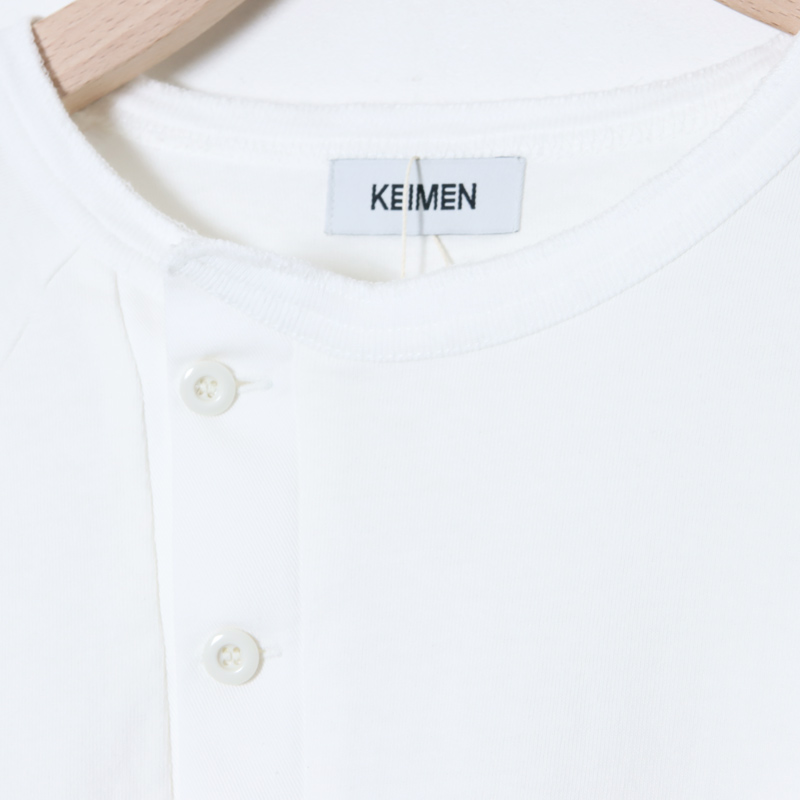 KEIMEN() Henley neck T-shirt