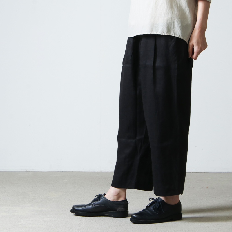 kelen (ケレン) 2Tuck Easy Wide Pant Soi Linen / ツータックワイド