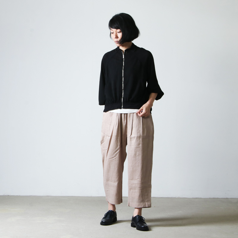 kelen() 2Tuck Easy Wide Pant Soi Linen