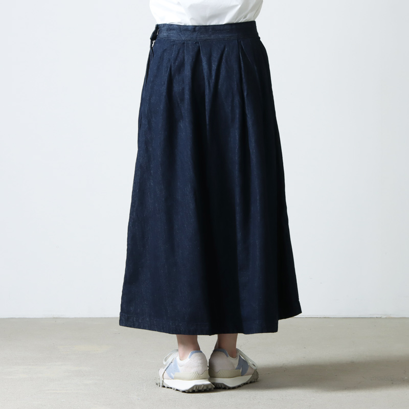 kelen (ケレン) LT OZ DENIM SKIRT LUNE / ライトオンスデニムスカート