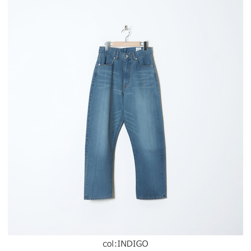 kelen() WIDE STRAIGHT DENIM VEY