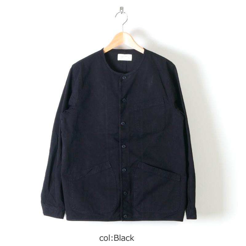 KESTIN HARE (ケスティンエア) NEIST OVERSHIRT / カラーレスコットン