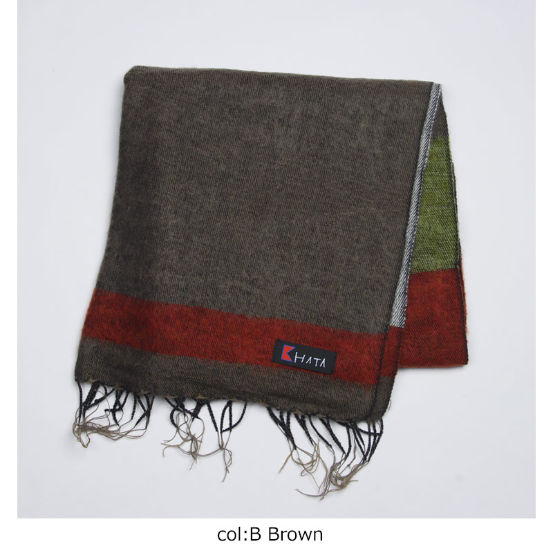 KHATA(カタ) 大判ストール 1