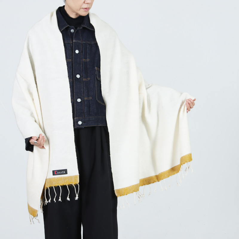 KHATA(カタ) 大判ストール 6