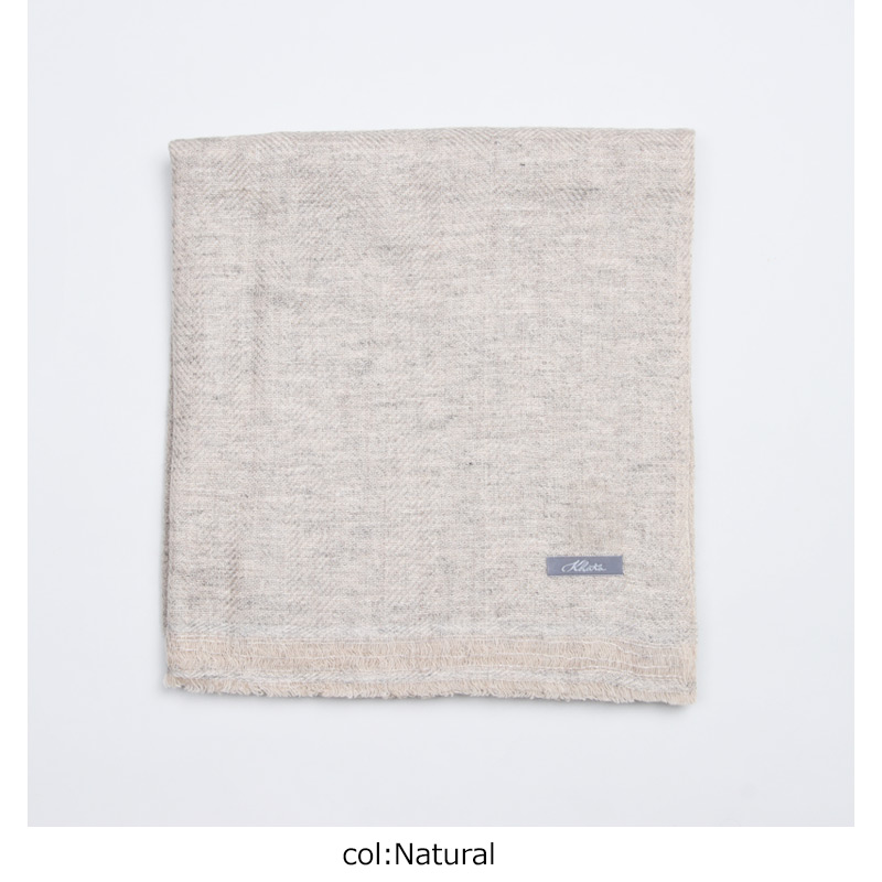 KHATA(カタ) CASHMERE MIX STOLE