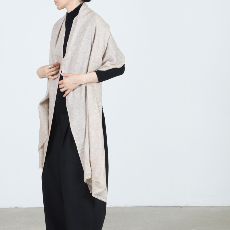 KHATA(カタ) CASHMERE MIX STOLE