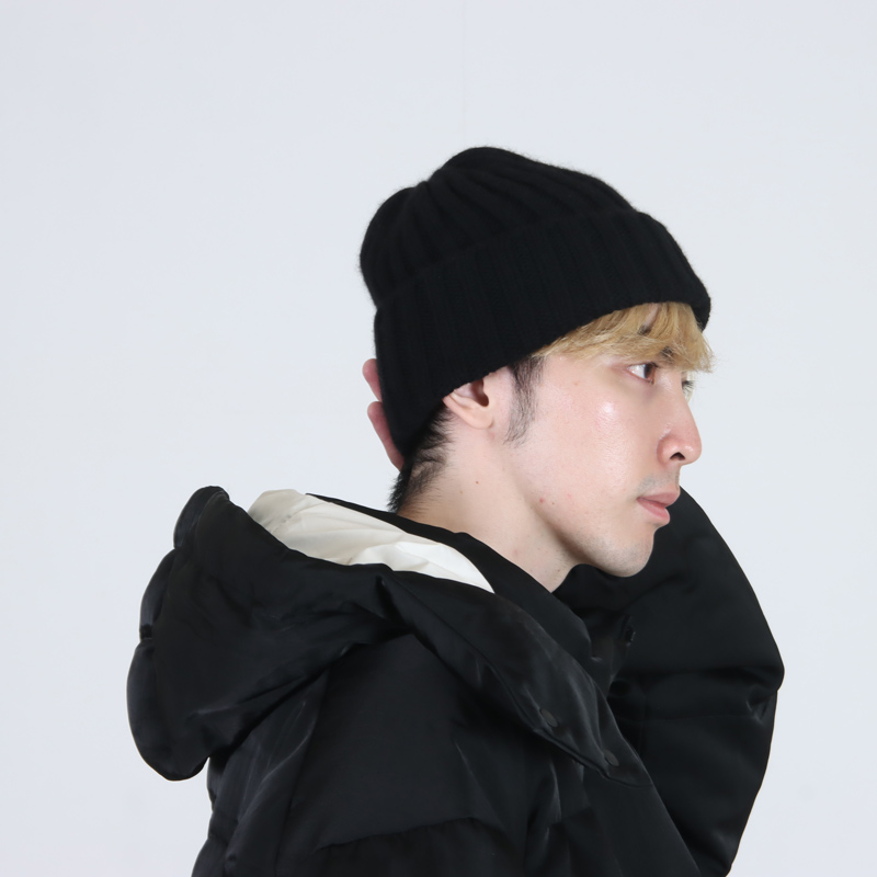 KIJIMA TAKAYUKI(キジマタカユキ) CASHMERE WATCH CAP (MENS)