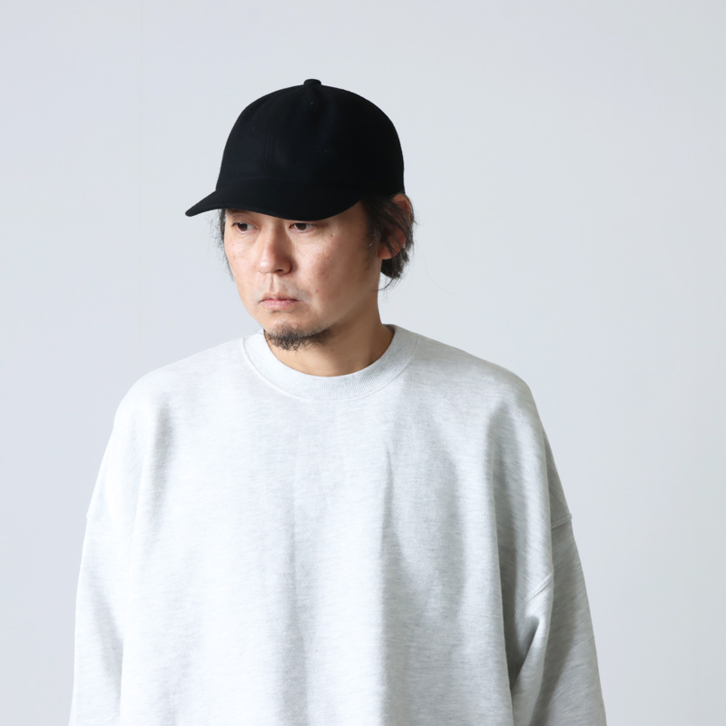 KIJIMA TAKAYUKI MELTON 6 PANEL CAP-