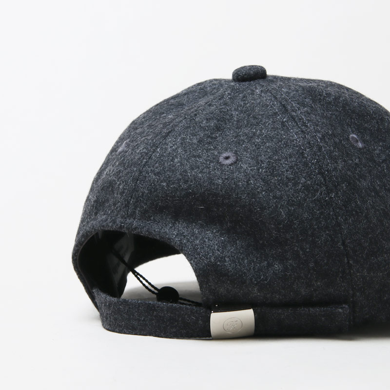 KIJIMA TAKAYUKI (キジマタカユキ) WOOL MELTON 6 PANEL CAP / ウール 