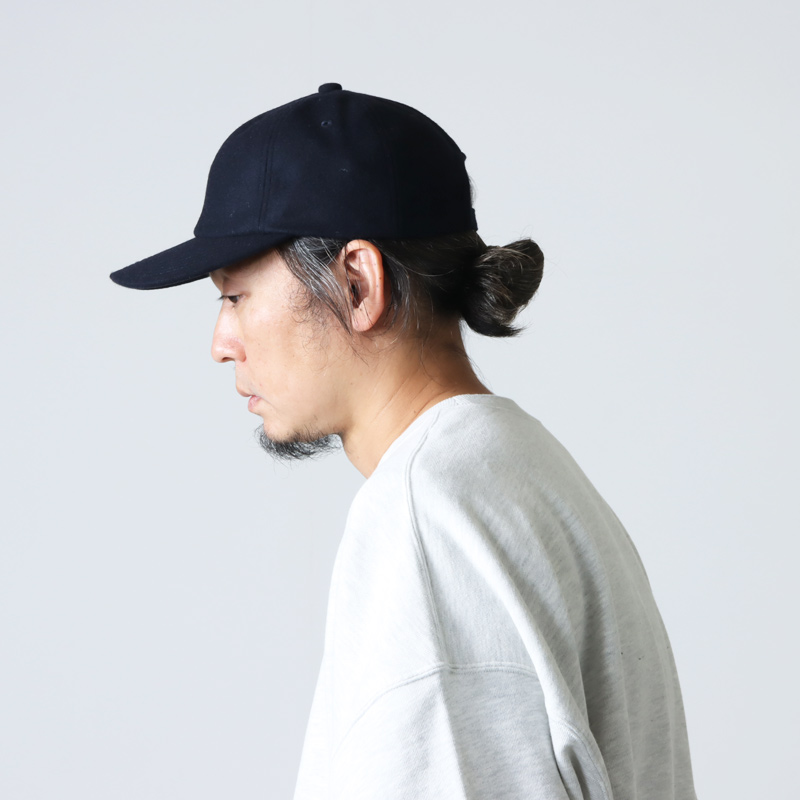 KIJIMA TAKAYUKI (キジマタカユキ) WOOL MELTON 6 PANEL CAP / ウール