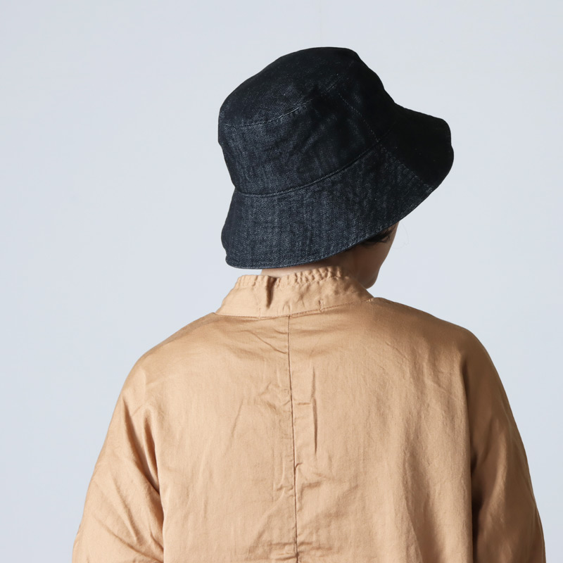 KIJIMA TAKAYUKI(ޥ業) ORGANIC COTTON DENIM BUCKET HAT