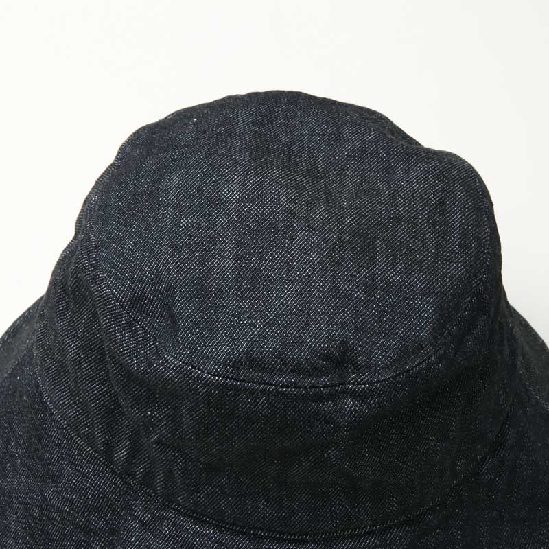 KIJIMA TAKAYUKI (キジマタカユキ) ORGANIC COTTON DENIM BUCKET HAT 