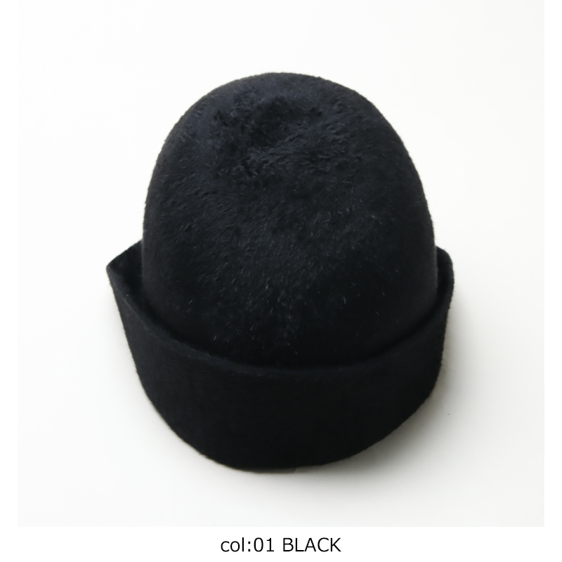 KIJIMA TAKAYUKI (キジマタカユキ) CLASSICAL BELL RABBIT HAIR FELT HAT /  クラシカルベルラビットヘアーフェルトハット