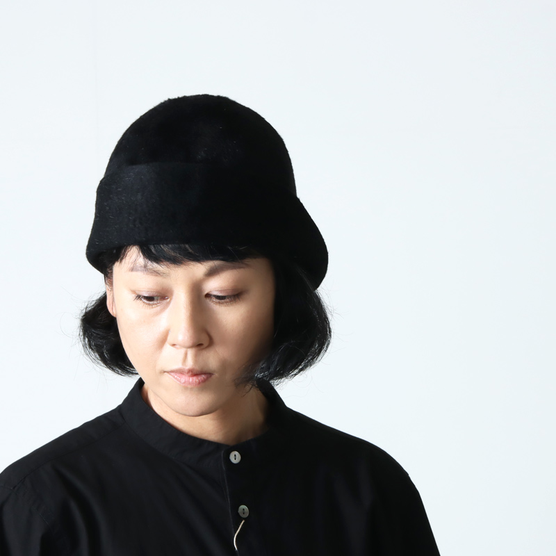 KIJIMA TAKAYUKI (キジマタカユキ) CLASSICAL BELL RABBIT HAIR FELT HAT /  クラシカルベルラビットヘアーフェルトハット