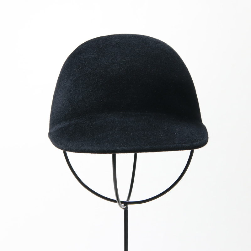 KIJIMA TAKAYUKI (キジマタカユキ) RABBIT FUR FELT JOCKEY CAP