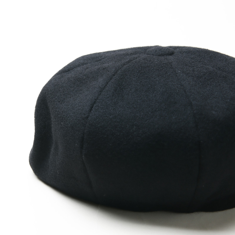 KIJIMA TAKAYUKI (キジマタカユキ) WOOL MELTON CASQUETTE / ウール 