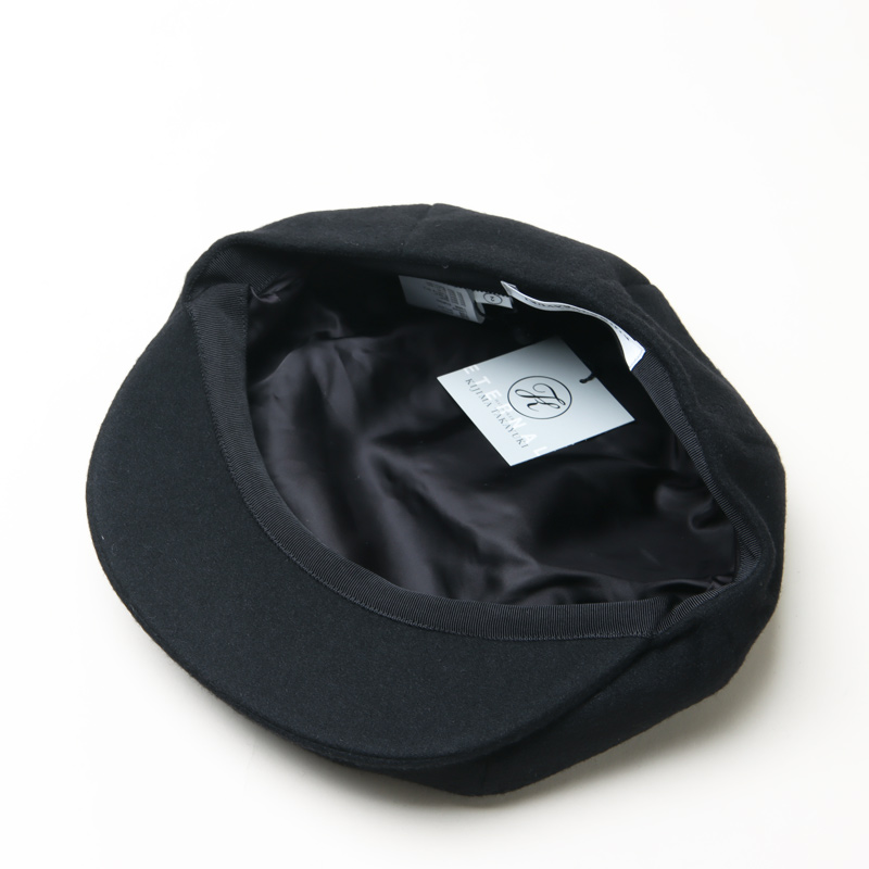 KIJIMA TAKAYUKI(ޥ業) WOOL MELTON CASQUETTE