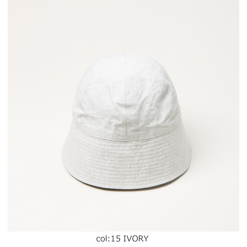 KIJIMA TAKAYUKI Sailor Hat Cottonバケットハット - 帽子