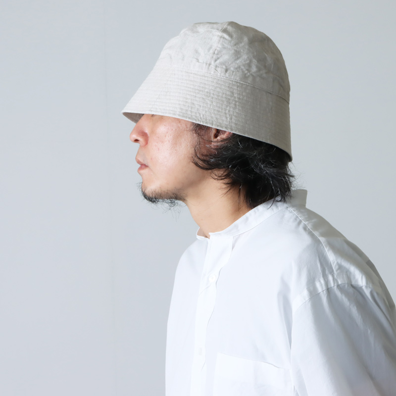 KIJIMA TAKAYUKI (キジマタカユキ) PAPER LINEN SAILOR HAT / ペーパーリネンセーラーハット