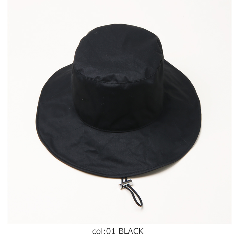 KIJIMA TAKAYUKI SAFARI HAT BLACK - ハット