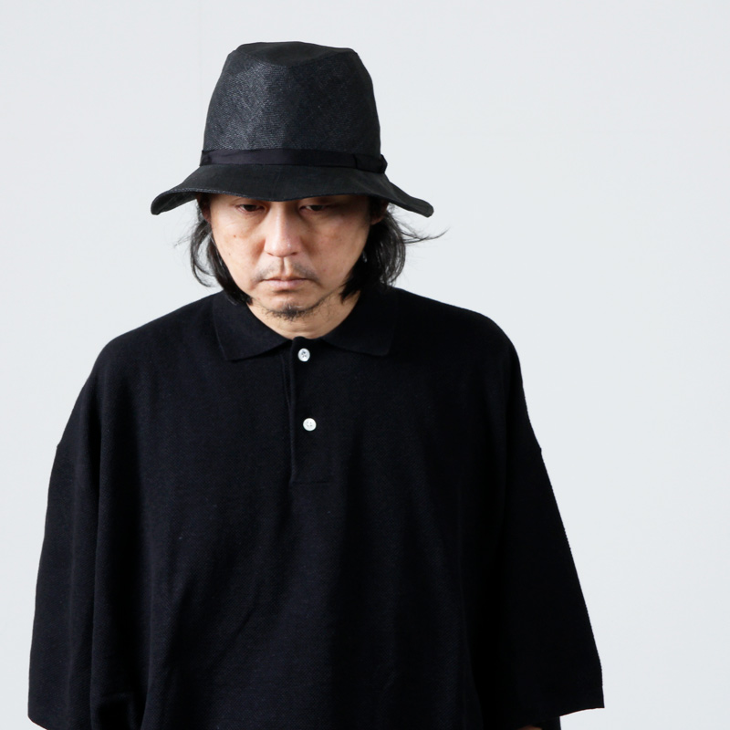 KIJIMA TAKAYUKI (キジマタカユキ) PAPER CLOTH SOFT HAT MIDDLE / ペーパークロスソフトハット