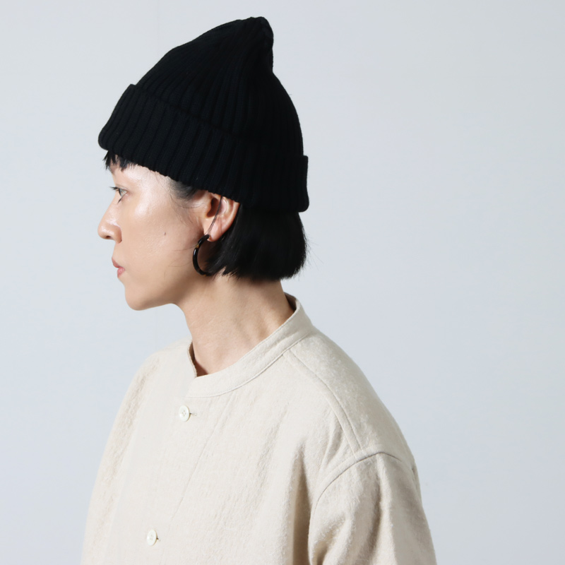 KIJIMA TAKAYUKI＞ WOOL WATCH CAP/ニット キャップ-