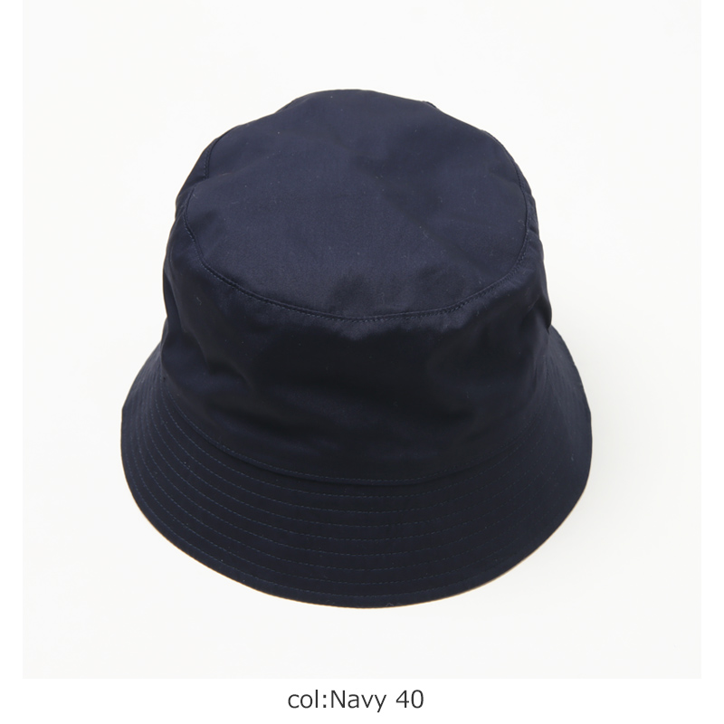 KIJIMA TAKAYUKI (キジマタカユキ) ORGANIC COTTON BUCKET HAT / オーガニックコットンバケットハット