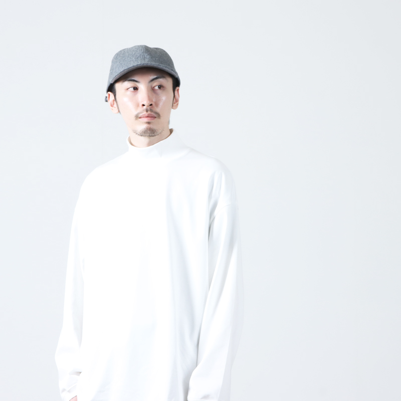 KIJIMA TAKAYUKI(ޥ業) MELTON 6PANEL CAP