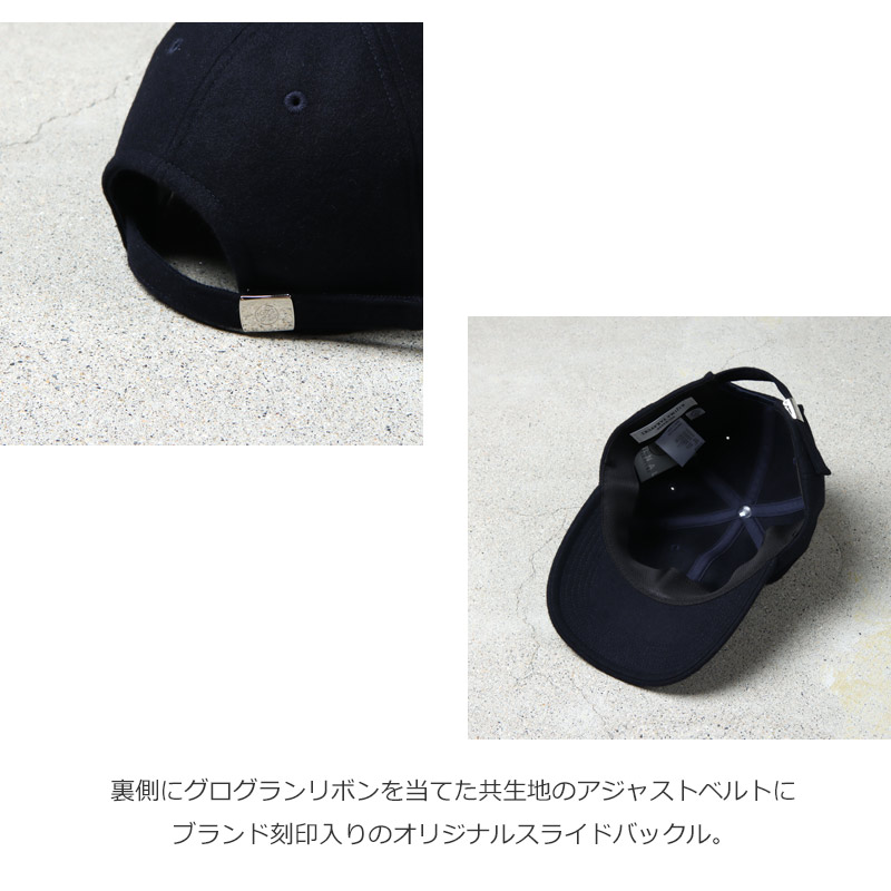 KIJIMA TAKAYUKI(ޥ業) MELTON 6PANEL CAP