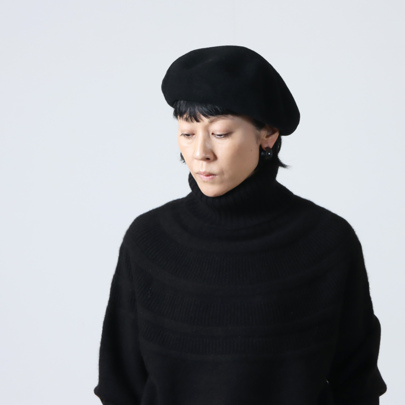 KIJIMA TAKAYUKI(ޥ業) WOOL CASHMERE BASQUE BERET