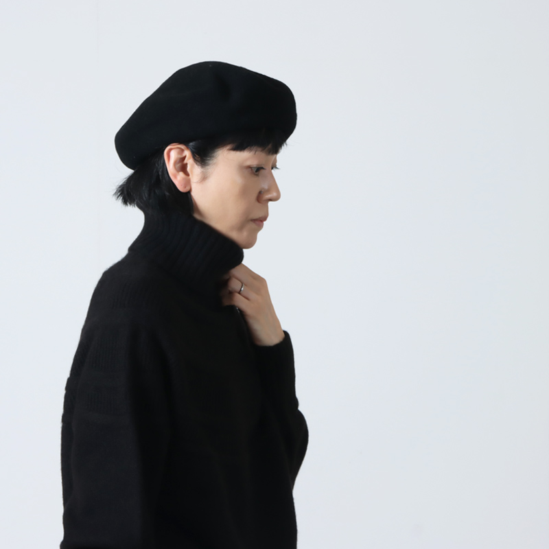 KIJIMA TAKAYUKI(ޥ業) WOOL CASHMERE BASQUE BERET