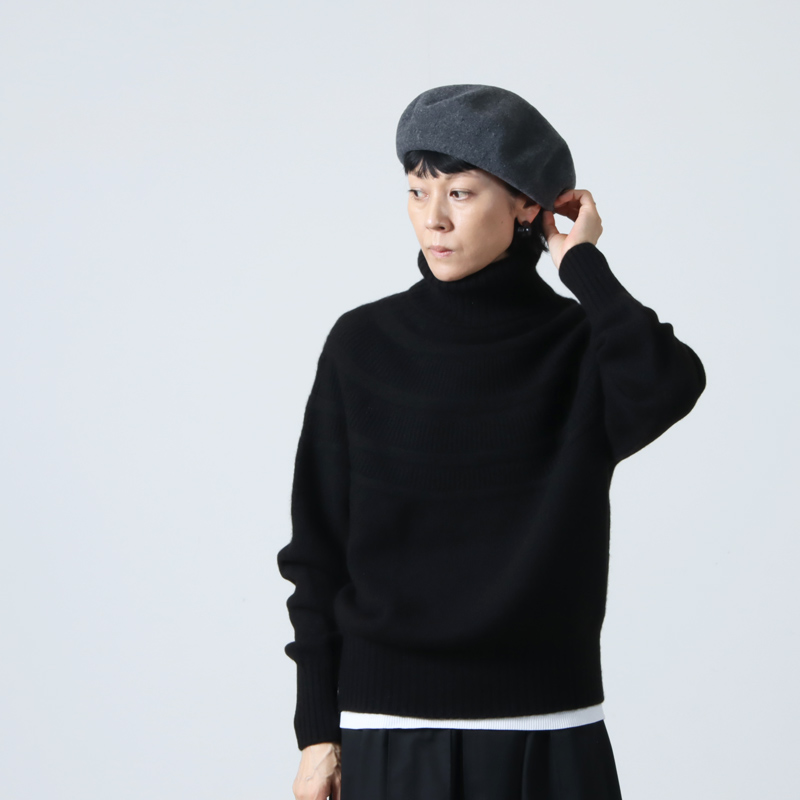 KIJIMA TAKAYUKI(ޥ業) WOOL CASHMERE BASQUE BERET